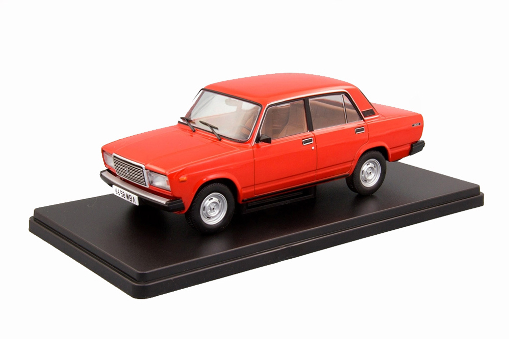 

Волжский автомобиль 2107 жигули lada (легендарные советские автомобили #30), Красный