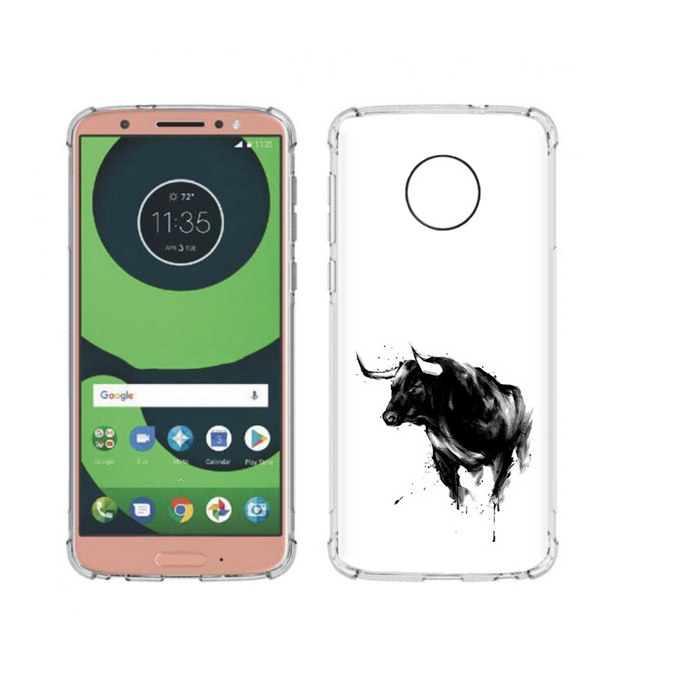 Чехол MyPads Tocco для Motorola Moto G6 бык (PT99805.376.254)