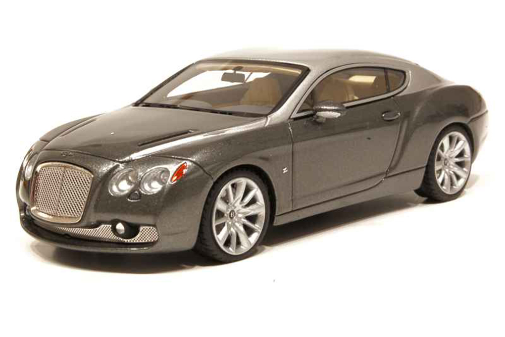 Модель коллекционная LOOKSMART Bentley gtz 2008 zagato granite/silver