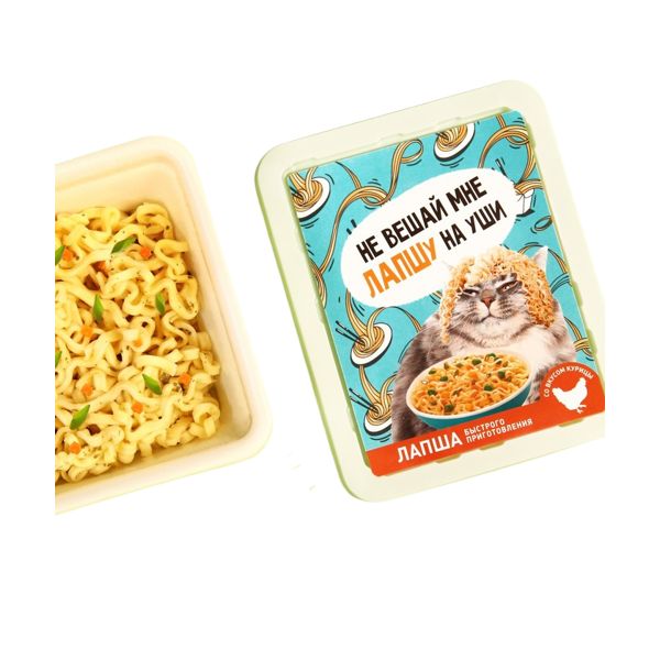 

Лапша быстрого приготовления Не вешай мне лапшу, вкус: курица, 90 г