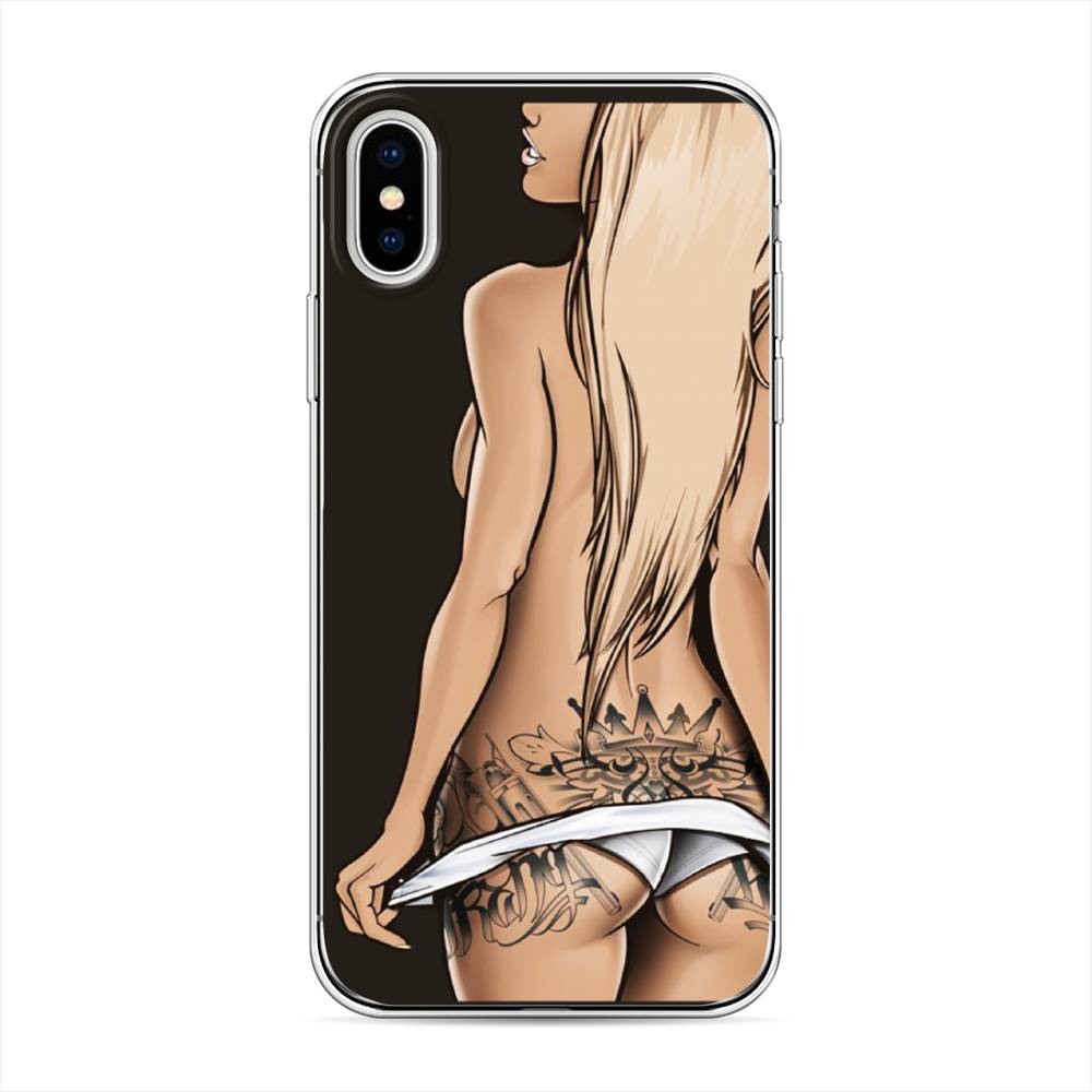 

Чехол для Apple iPhone XS "Обнаженная девушка", 11850-6