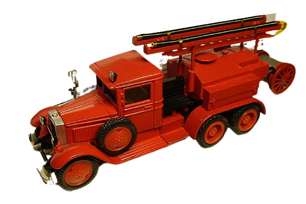 Модель коллекционная LOMO ZIS-5V PMZ-7 fire truck (ussr russia) | ПМЗ-7 (ЗИС-5В)