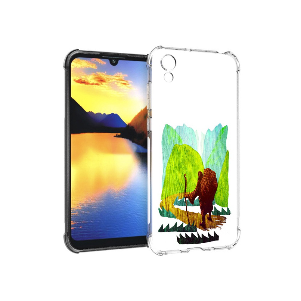 

Чехол MyPads Tocco для Huawei Y5 Лесная тропа, Прозрачный, Tocco