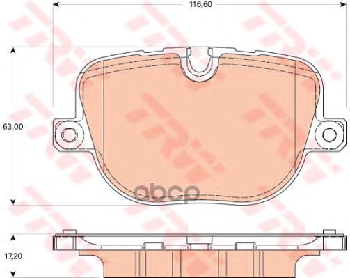 

Колодки тормозные дисковые LAND ROVER: RANGE ROVER III (LM) 02-, RANGE ROVER SPORT (LS) 05