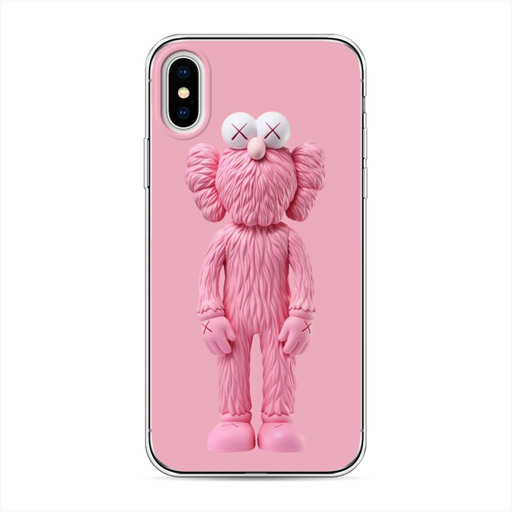 

Чехол для Apple iPhone XS "KAWS pink doll", 11850-4