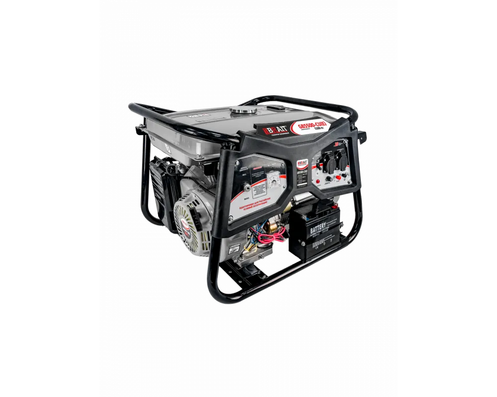 

Генератор бензиновый Brait GB5500-CU(Е), 5,5 кВт, 13 л.с, 02.01.063.047