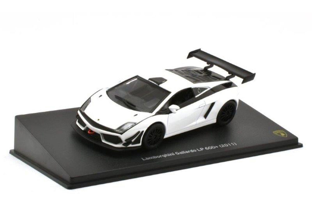 

Модель коллекционная ALTAYA Lamborghini gallardo lp 600+ 2011 white/black, Белый