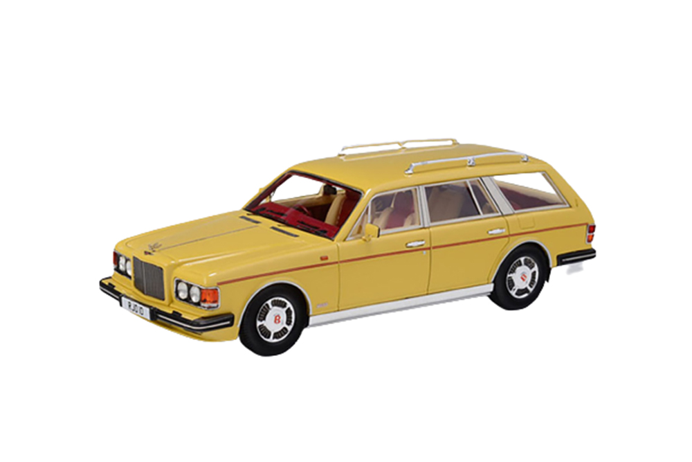 Модель коллекционная GLM Bentley rjd val disere 1986 yellow