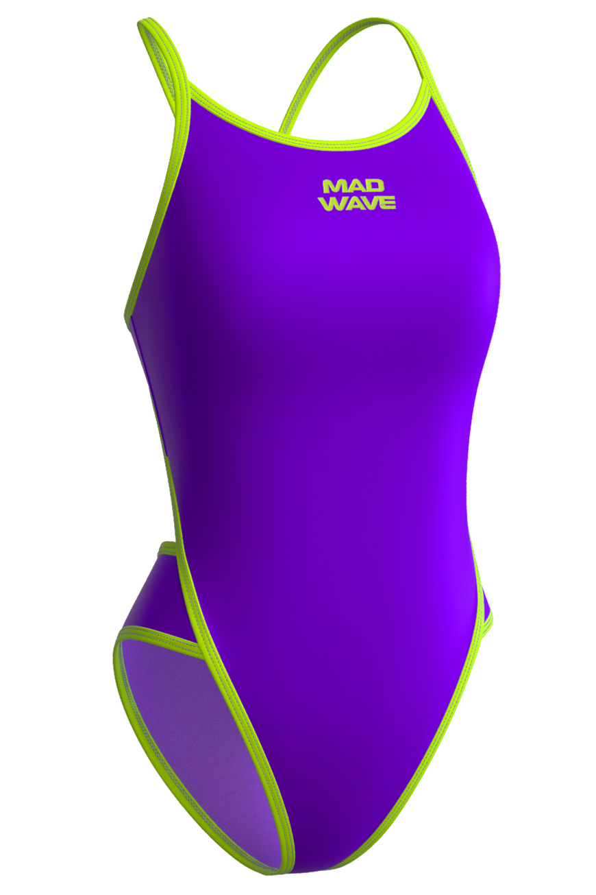 

Купальник слитный женский Mad Wave M146916309W фиолетовый XS, M146916309W