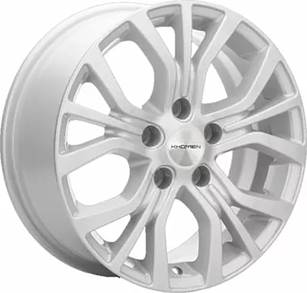 фото Колесный диск khomen wheels khw1608 (multivan) f-silver 6.5x16/5x120 et51 d65.1 whs506018