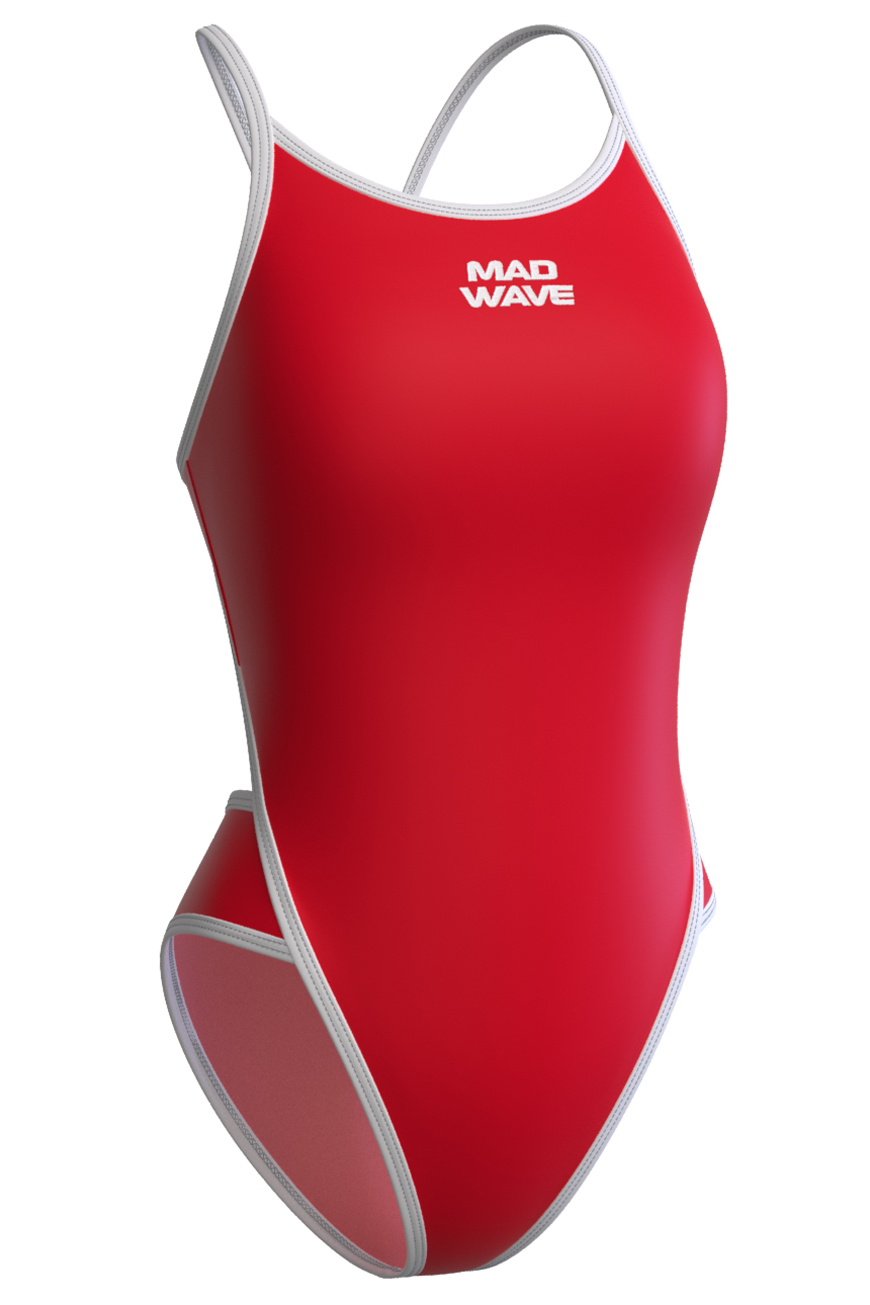 

Купальник слитный женский Mad Wave M146916705W красный XL, M146916705W