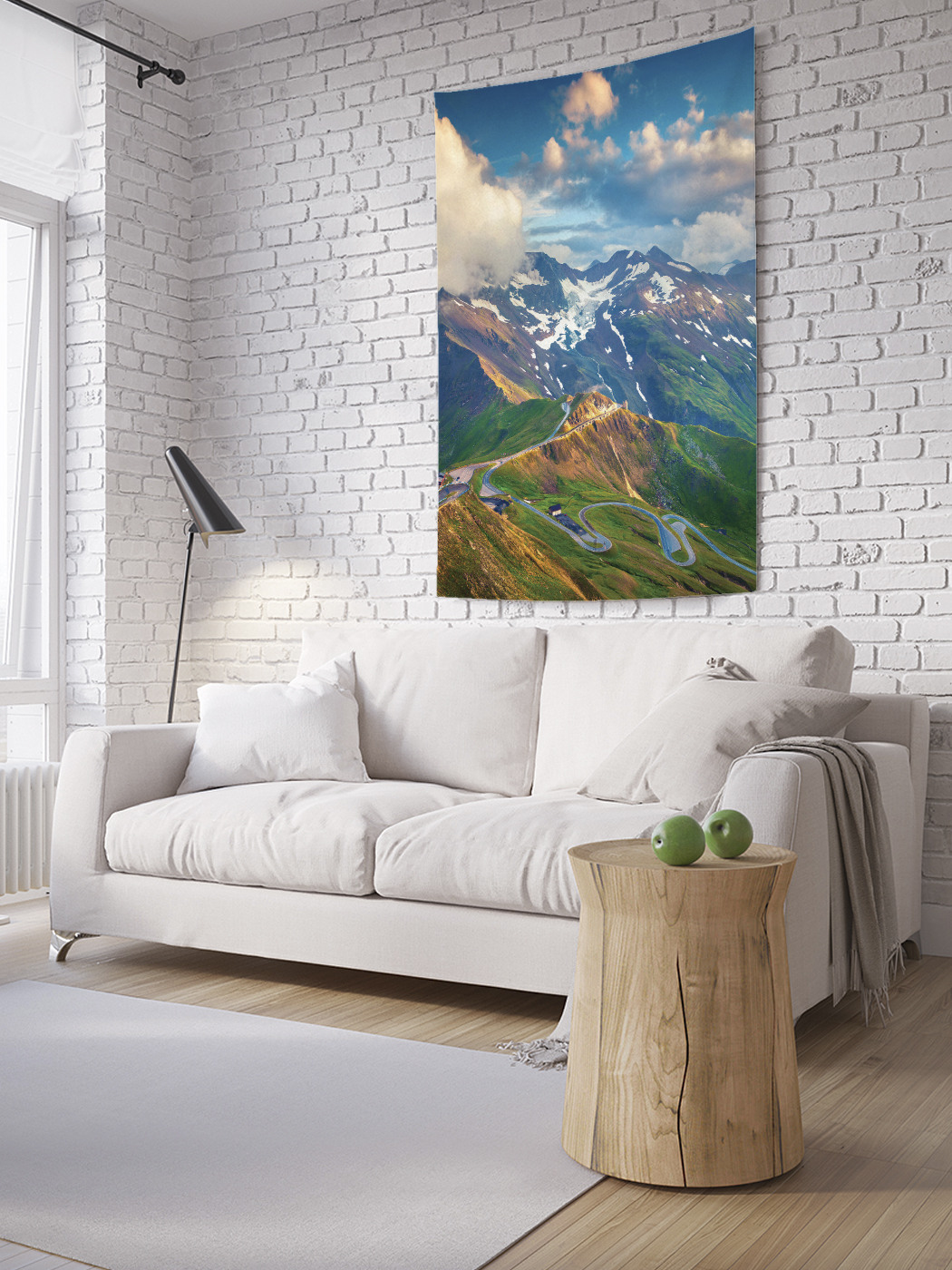 

Вертикальное фотопанно на стену JoyArty Высокогорная дорога Гросглокнер 100x150 см, Высокогорная дорога Гросглокнер