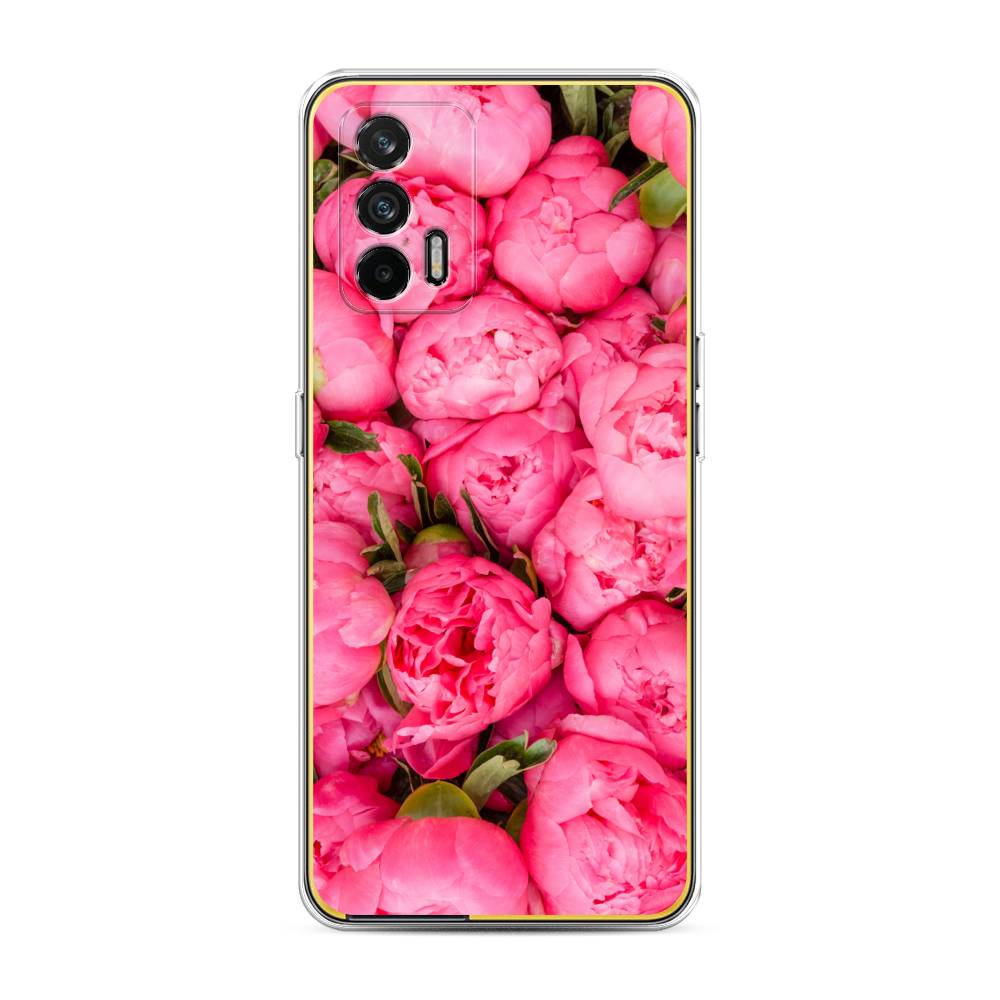

Силиконовый чехол "Прекрасные пионы" на Realme GT, 256350-8