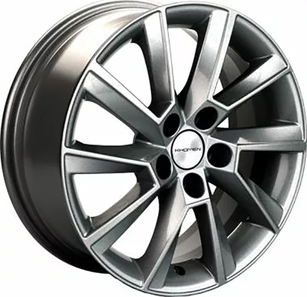 фото Колесный диск khomen wheels khw1507 (polo) gray-fp 6x15/5x100 et40 d57.1 whs503028