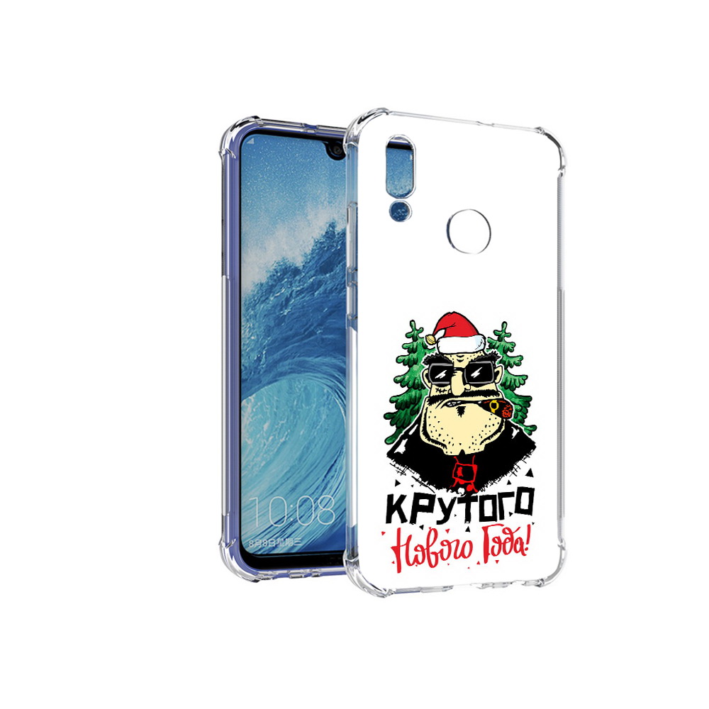 

Чехол MyPads Tocco для Huawei P Smart (2019) Крутого нового года 2023, Прозрачный, Tocco