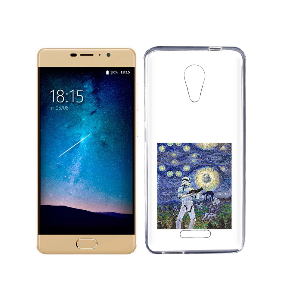 

Чехол MyPads Tocco для BQ 5201 Space star wars звездная ночь, Прозрачный, Tocco