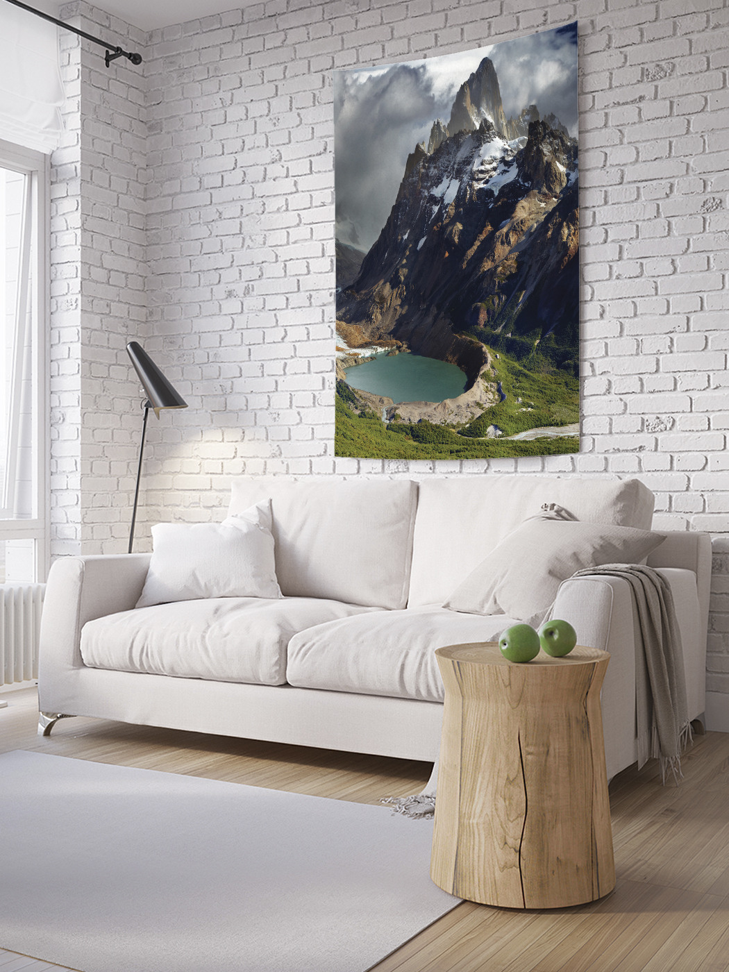 

Вертикальное фотопанно на стену JoyArty Озеро в Патагонии 100x150 см, Озеро в Патагонии