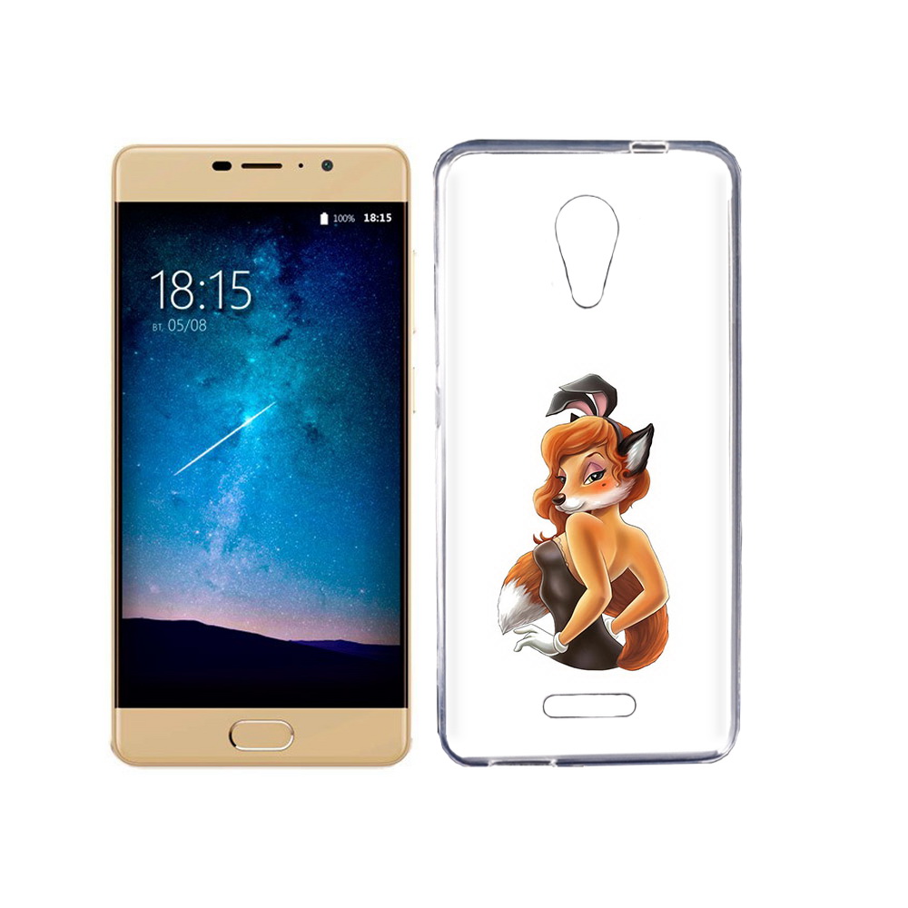 

Чехол MyPads Tocco для BQ 5201 Space баронесса, Прозрачный, Tocco
