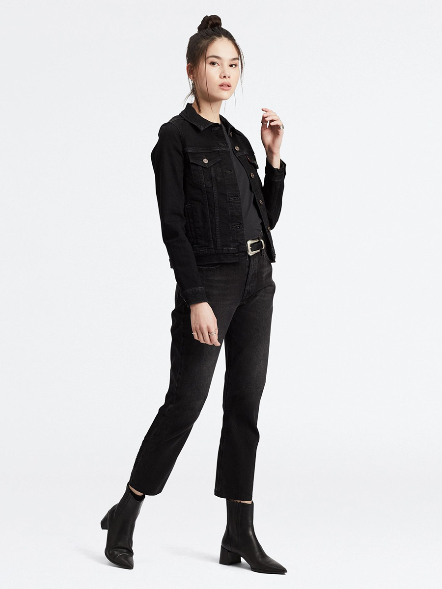 

Джинсы женские Levi's 36200 черные 28/26 UK, Черный, 36200