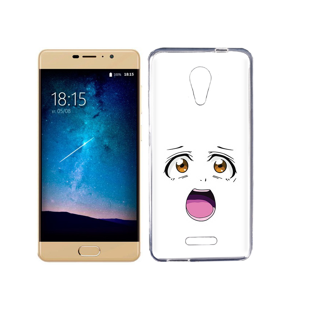 

Чехол MyPads Tocco для BQ 5201 Space аниме лицо, Прозрачный, Tocco