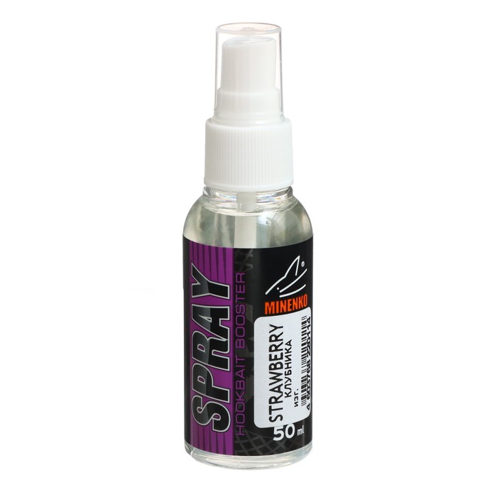 

MINENKO Спрей ароматизатор MINENKO SPRAY, Клубника, 50 мл, Прозрачный