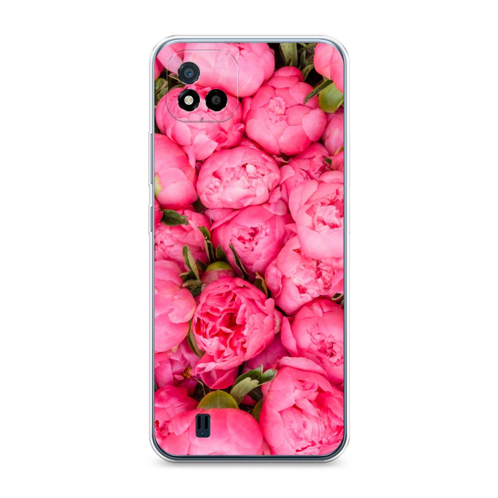 

Силиконовый чехол "Прекрасные пионы" на Realme C11 (2021), Разноцветный, 257550-8