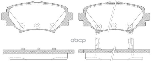 Колодки Тормозные Перед Jeep Grand Cherokee Iii 04-10 BAIKOR BKBR0058