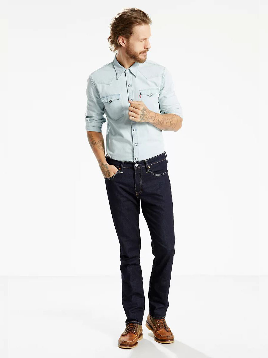 

Джинсы мужские Levi's 04511 синие 34/36 UK, Синий, 04511