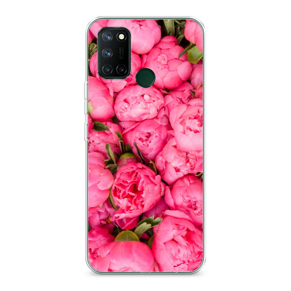

Силиконовый чехол "Прекрасные пионы" на Realme 7i, 253950-8