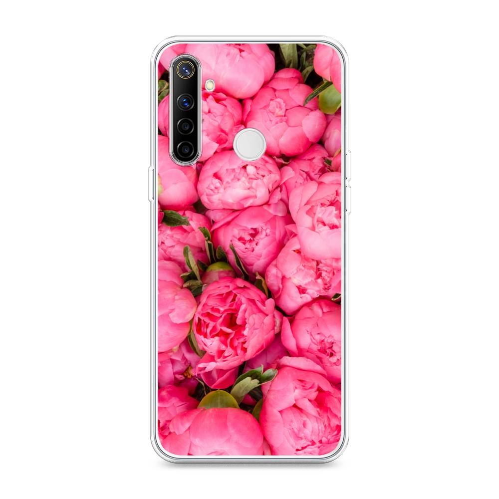

Силиконовый чехол "Прекрасные пионы" на Realme 6i, Разноцветный, 252950-8