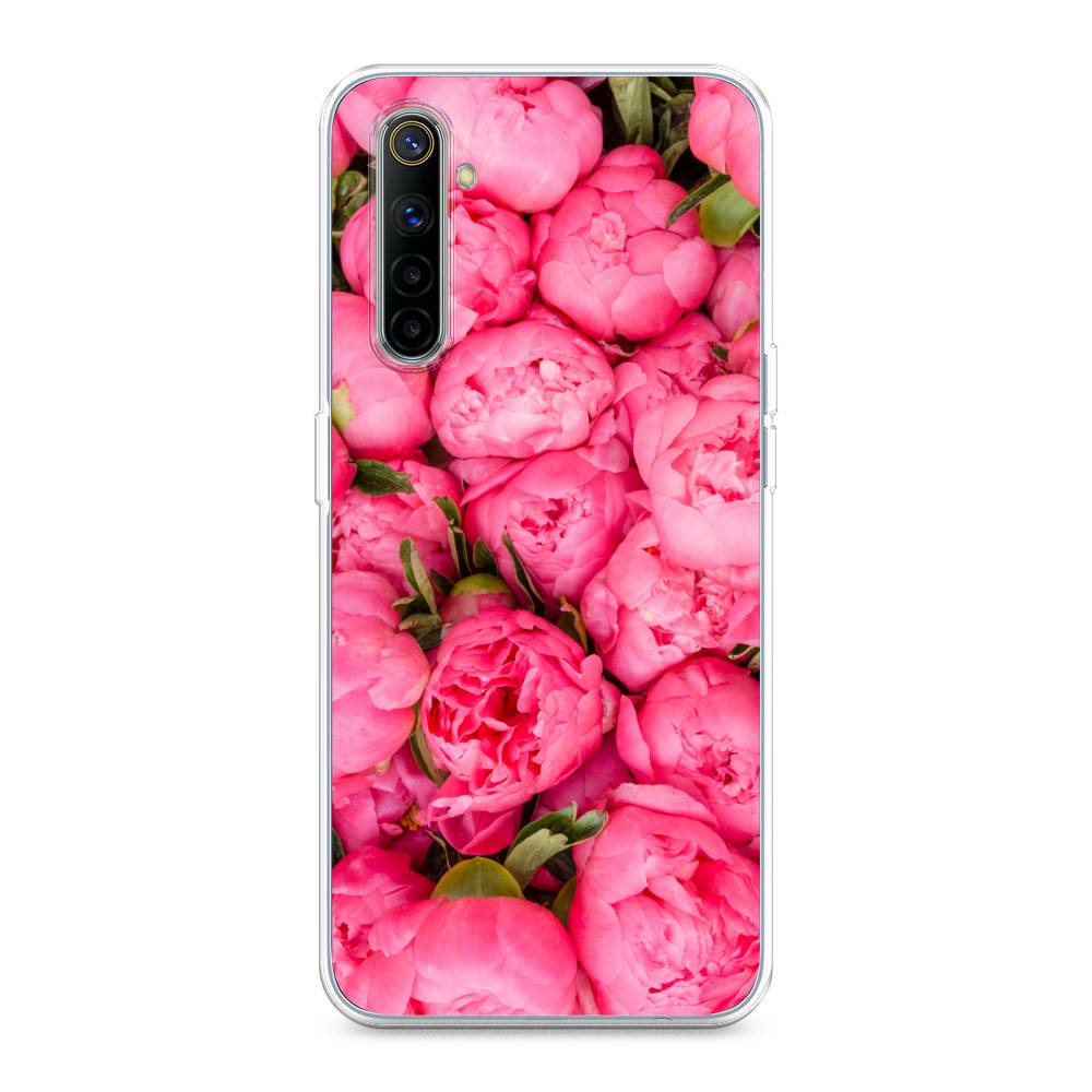 

Силиконовый чехол "Прекрасные пионы" на Realme 6, Разноцветный, 252750-8