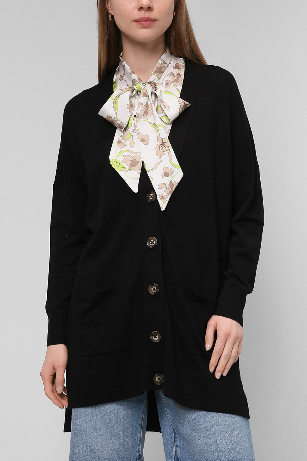 

Кардиган женский ONLY 15246006 черный M, 15246006