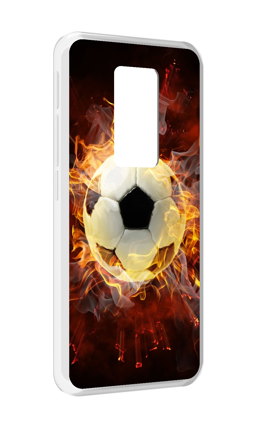 

Чехол MyPads Огненный-мяч для Motorola Defy 2021, Прозрачный, Tocco