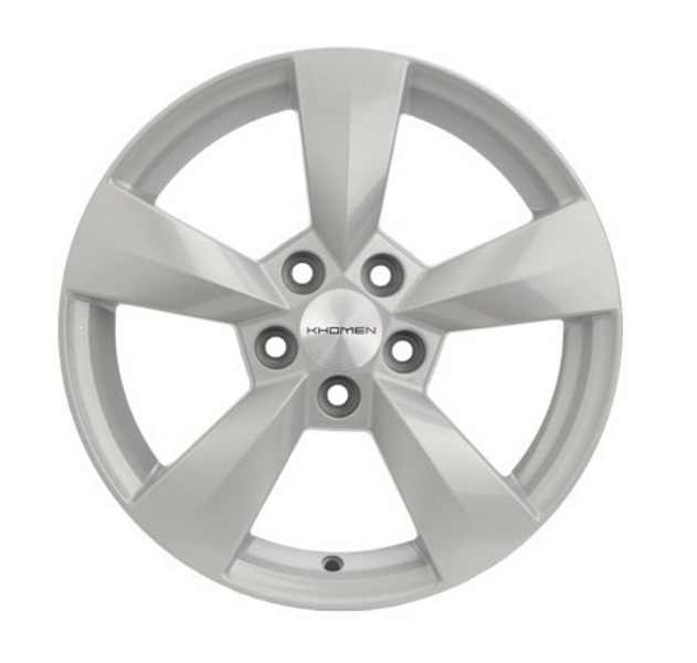 фото Колесный диск khomen wheels khw1504 (fabia) f-silver 6x15/5x100 et43 d57.1 whs498510