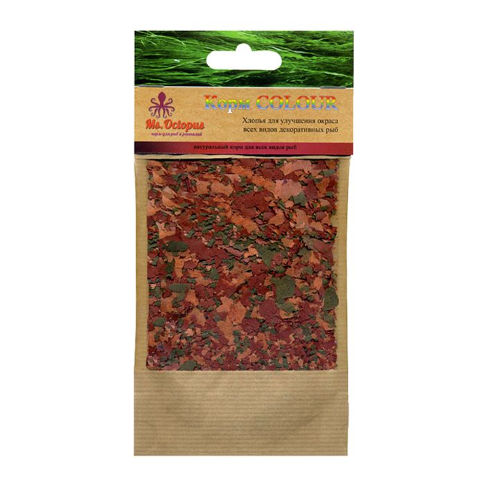 

Корм для рыб Ms.Octopus Colour окрас 25 г