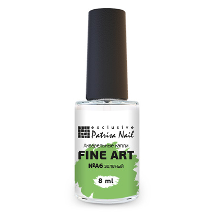 Акварельные капли Patrisa Nail  Fine Art, №A6