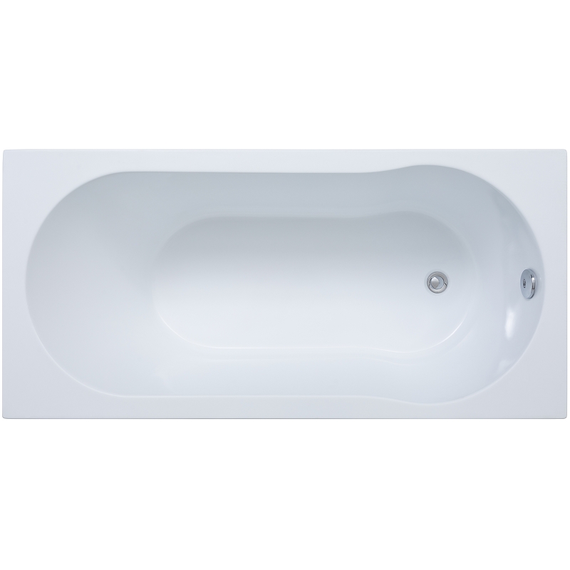 Акриловая ванна Aquanet Light 160x70 243871 без гидромассажа акриловая ванна aquanet light 150x70 с экраном с каркасом 00243869 00243512