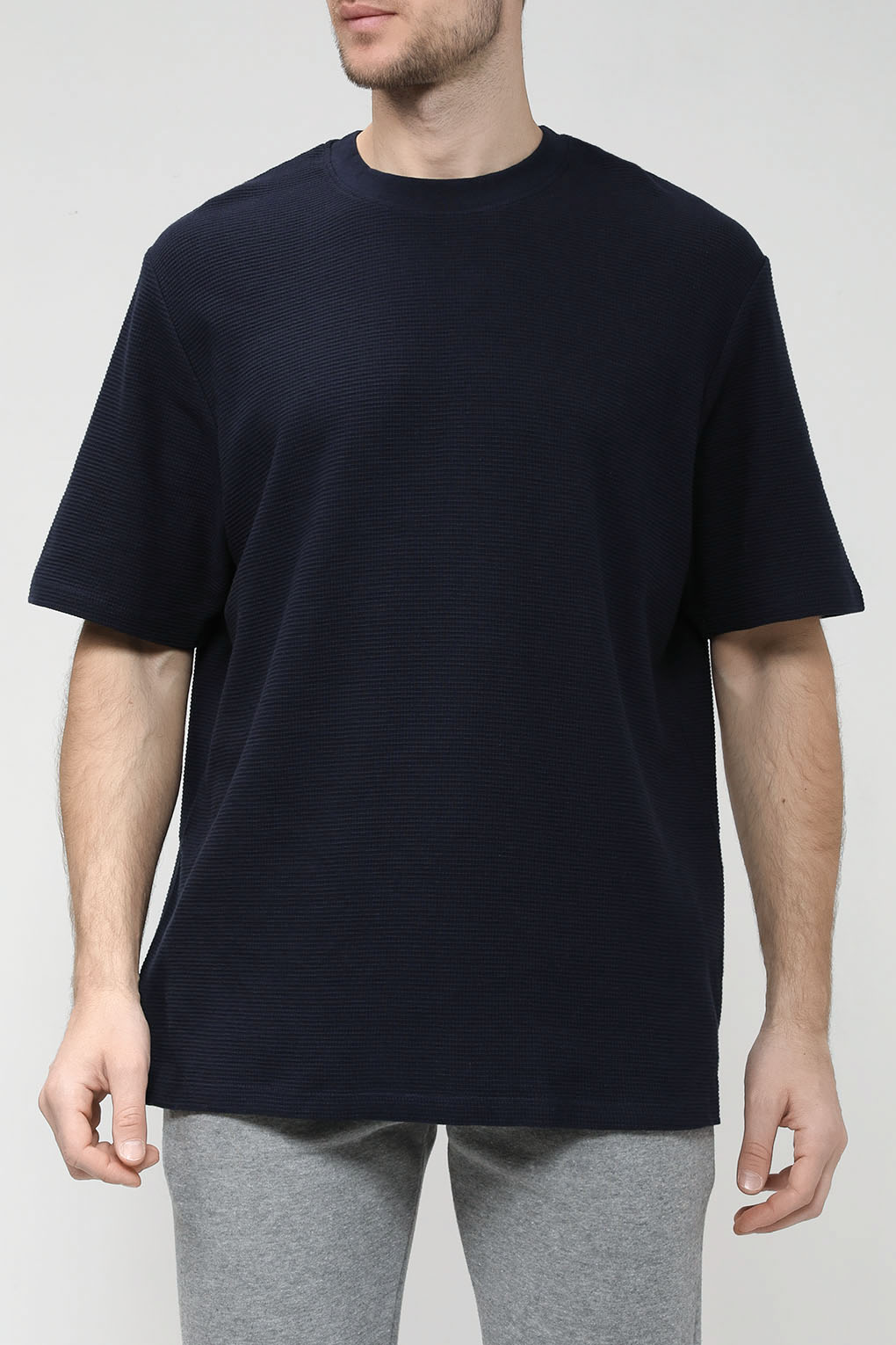 

Футболка мужская Esprit Casual 013EE2K306 синяя M, Синий, 013EE2K306