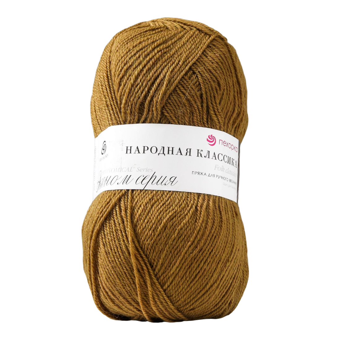 

Пряжа Народная классика 30%шерсть 70% акрил 400м/100гр (32-Табак)