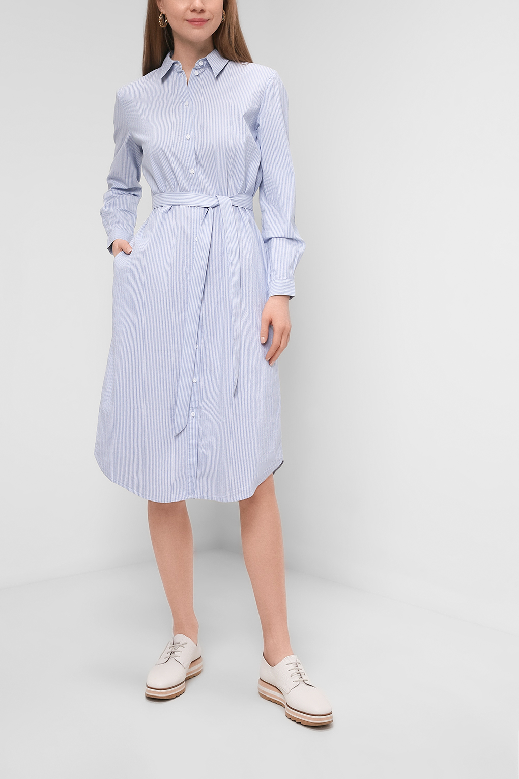 

Платье женское Esprit 15248612 белое 38, 15248612