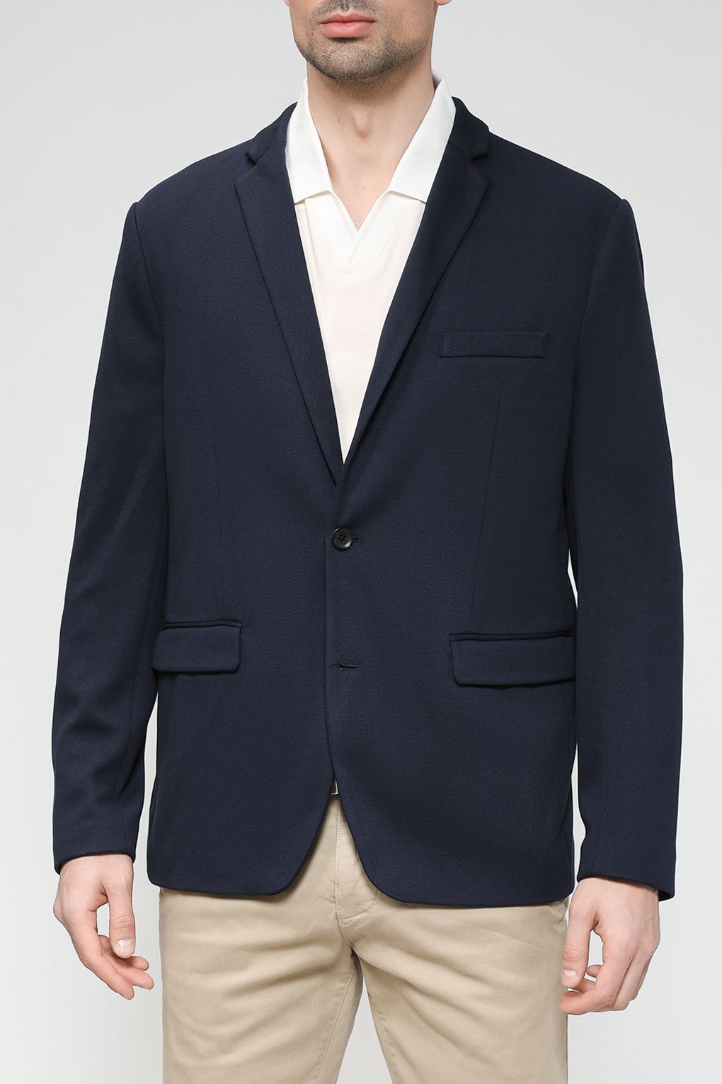 Пиджак мужской Esprit Casual 013EE2G310 синий XL