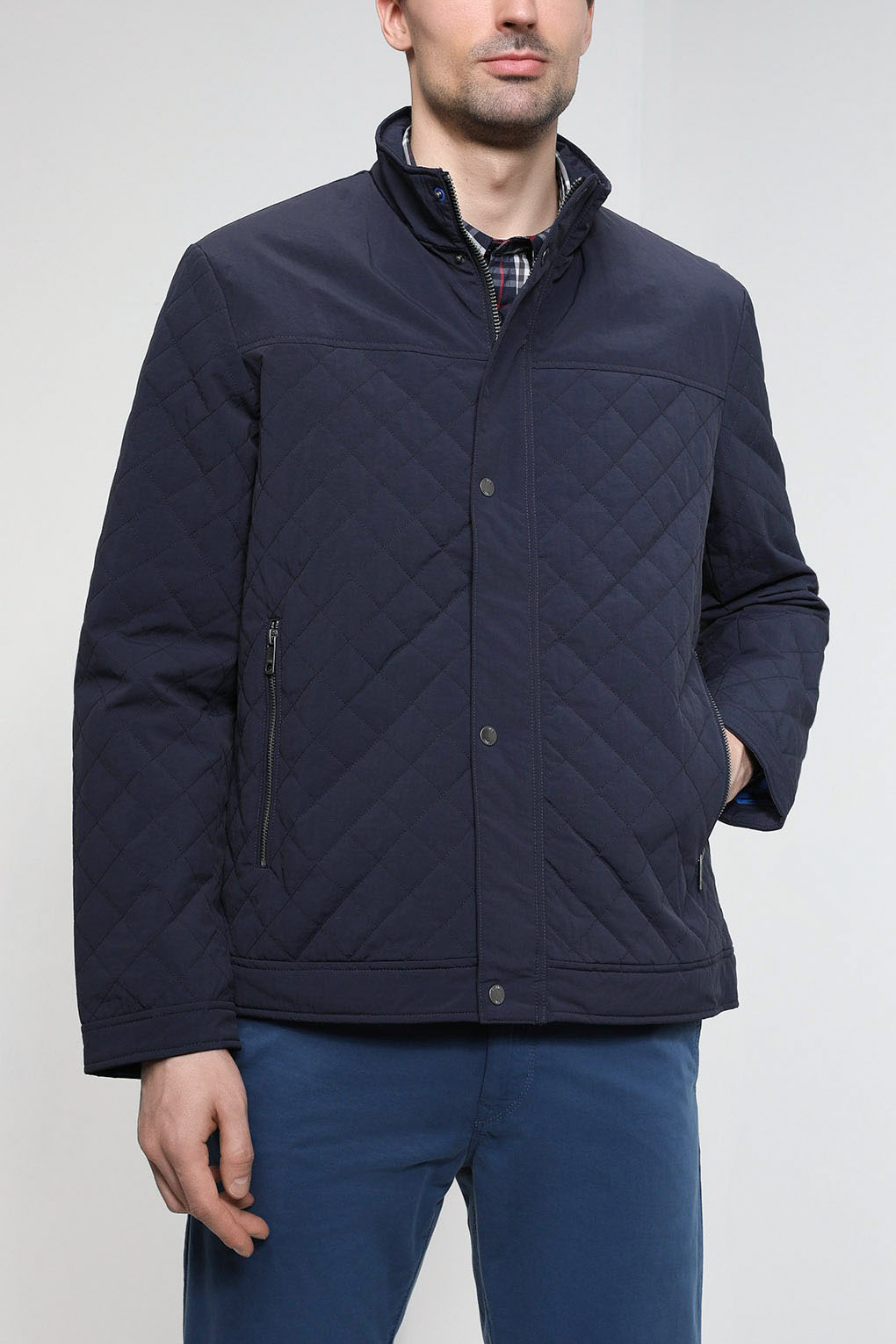 

Ветровка мужская Esprit Casual 013EE2G305 синяя XL, Синий, 013EE2G305