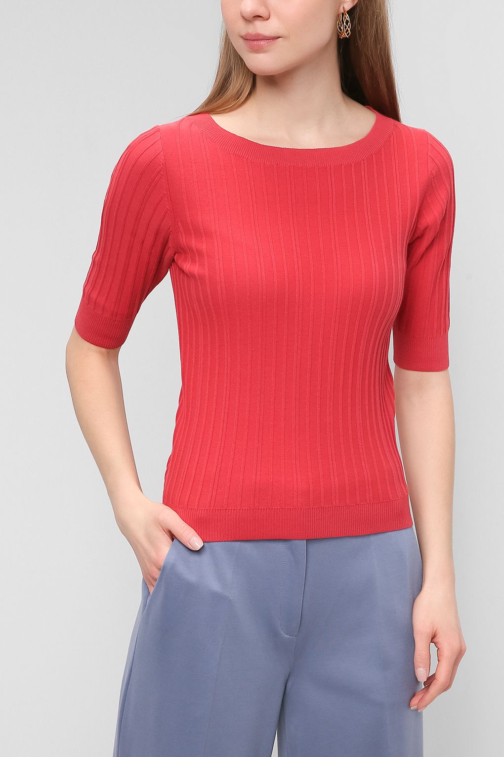 

Джемпер женский Esprit 022EE1I308 красный S, 022EE1I308