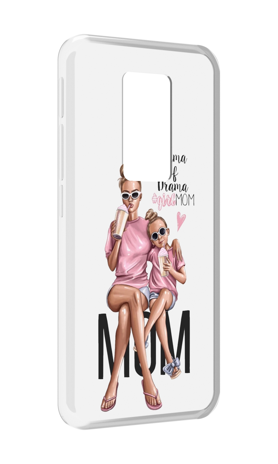 

Чехол MyPads Мама-мечты женский для Motorola Defy 2021, Прозрачный, Tocco