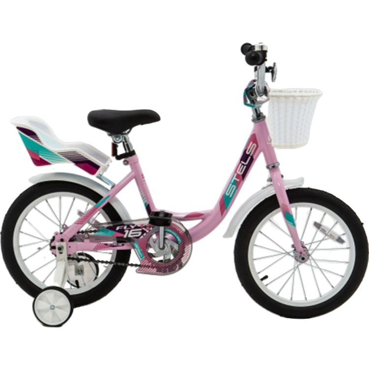 Велосипед Stels Flyte C 18 Z012 2024 12 розовый рюкзак розовый 1отд 43 29 16 5 мигающ led панель колонка в комплекте светоотраж элементы анатом лямки
