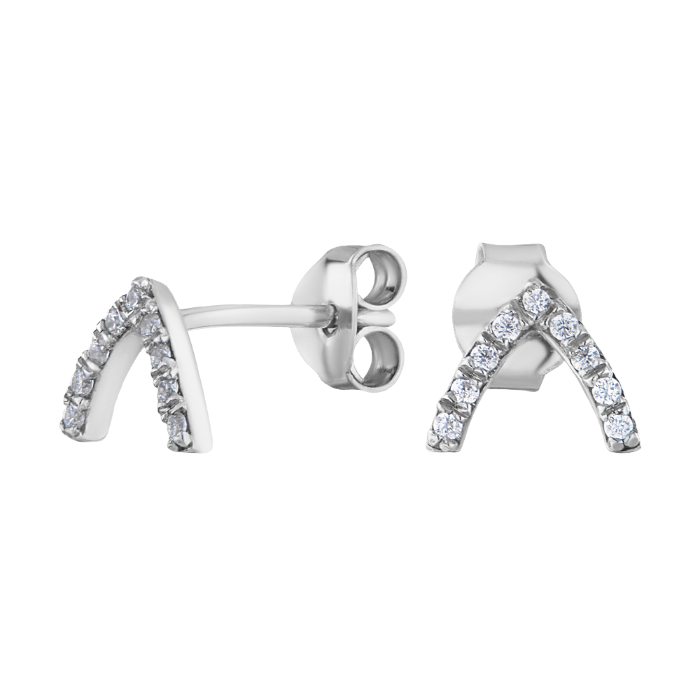 

Серьги из серебра ЮВЕЛИР КАРАТ 21210269/9, фианит, 21210269/9