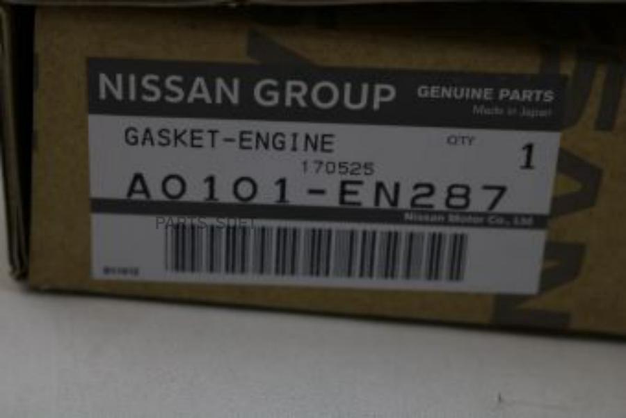

Прокладки Двс [Org] NISSAN A0101EN287