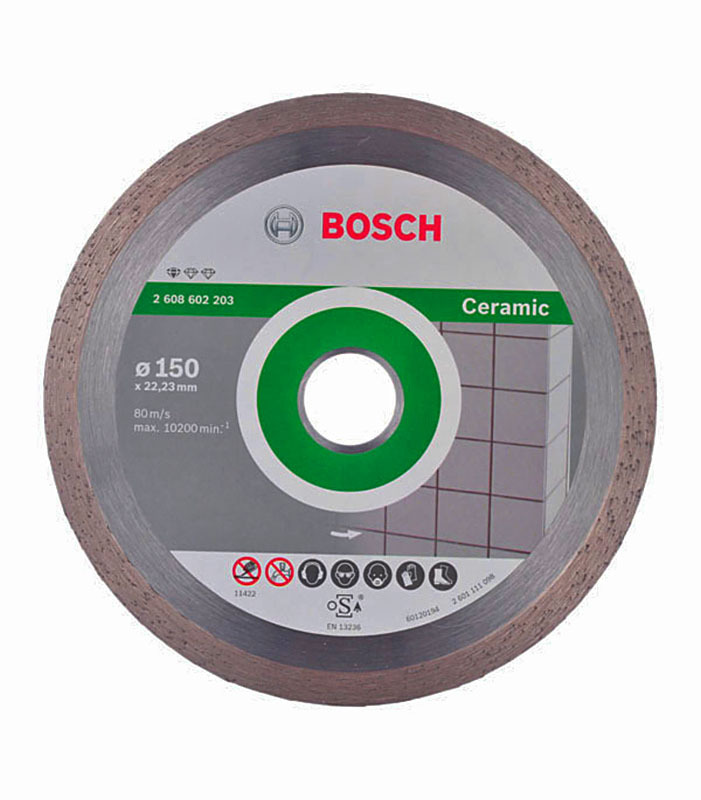 фото Диск алмазный по керамике bosch professional (2608602203) 150x22,2x1,6 мм