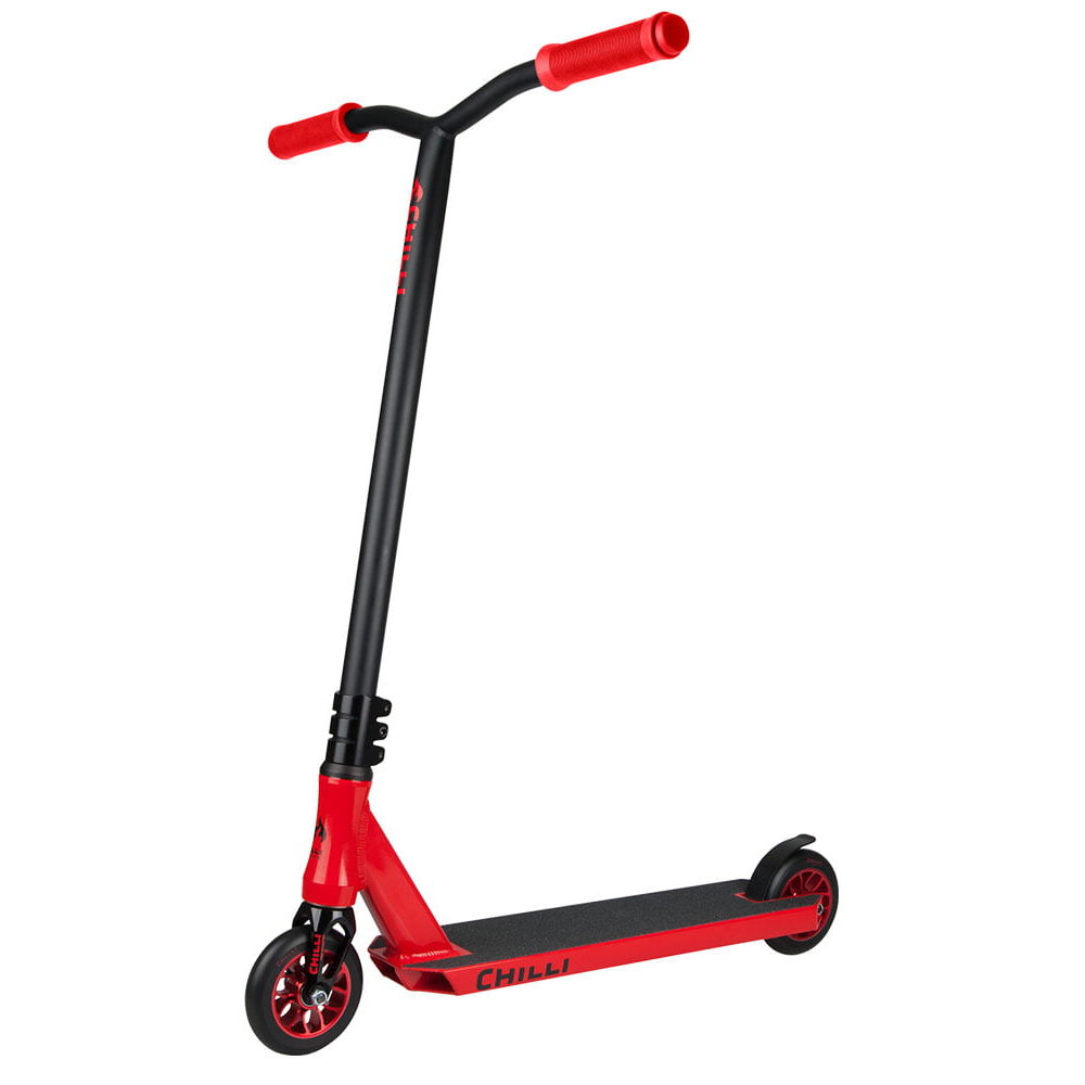 Chilli Pro Scooter Reaper Fire (112-2), цвет Красный-Черный