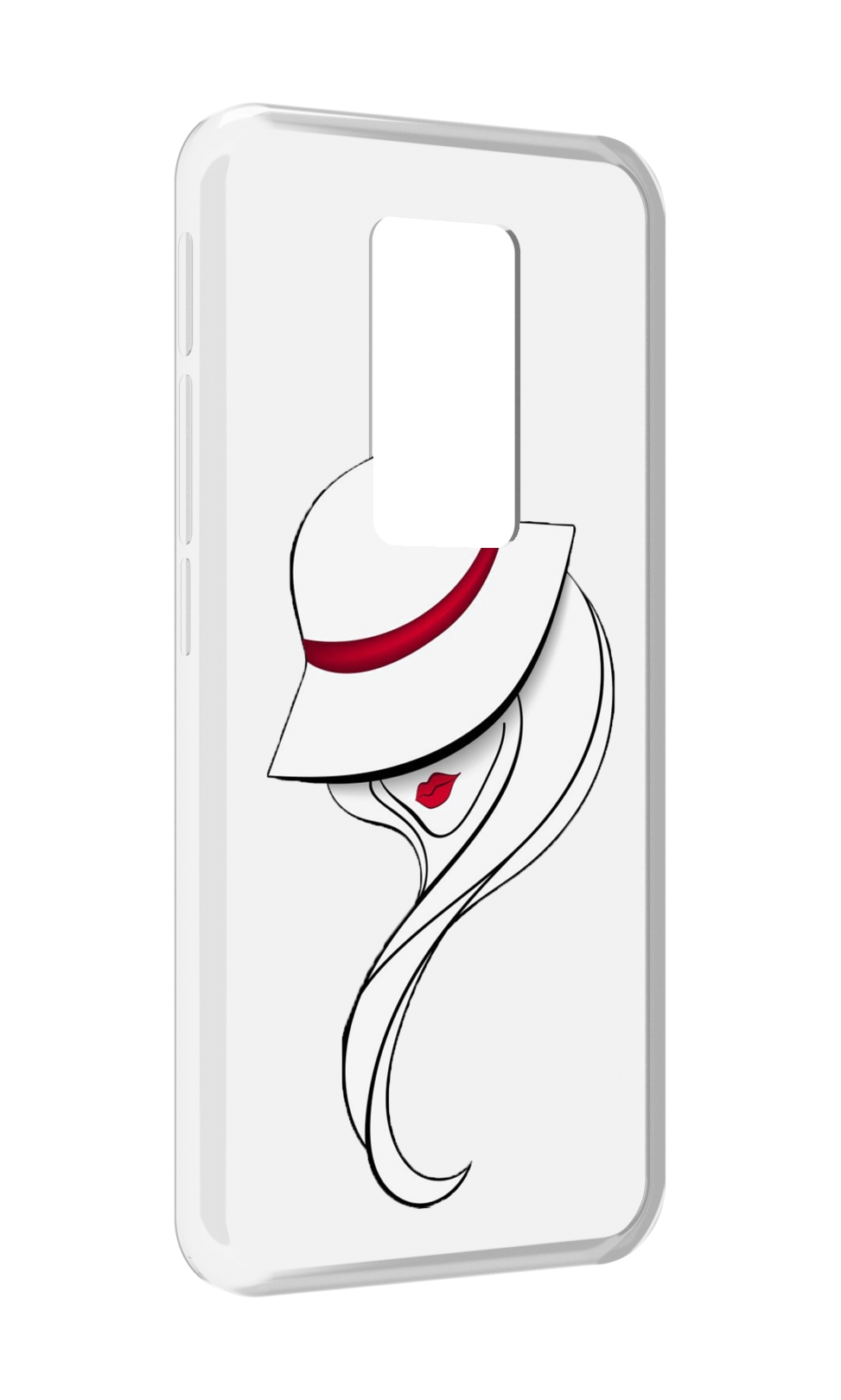 

Чехол MyPads Лого женский для Motorola Defy 2021, Прозрачный, Tocco